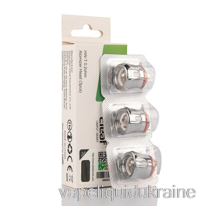 Vape Liquid Ukraine Eleaf ELLO HW Series Replacement Coils 0.2ohm HW-T2 Coils